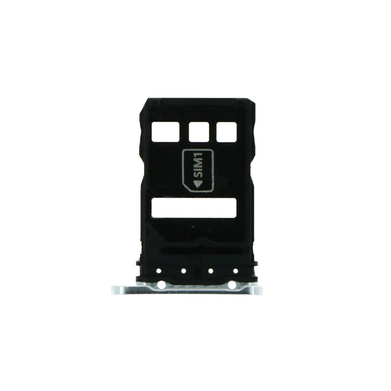 OEM SIM Dual Card Tray for Huawei P40 Pro Plus Silver