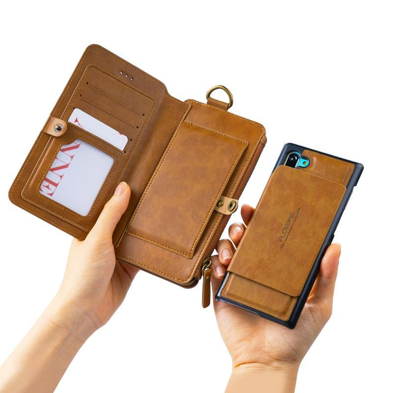 Floveme Classic Fashion Wallet Case for Samsung Galaxy S20 Blue