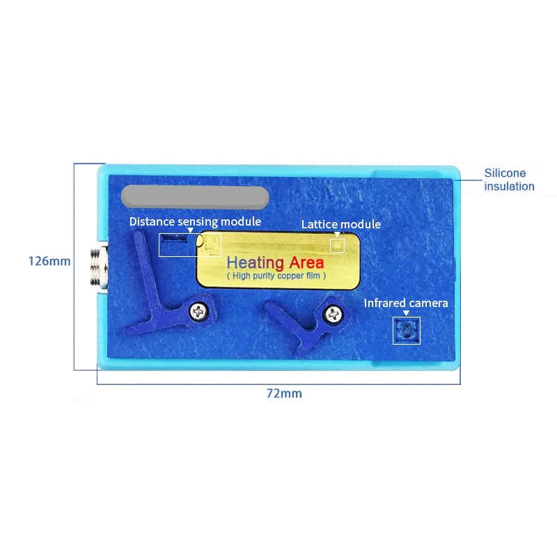 SS-T12A-FACE ID Heating Groove For iPhone X/XS/XS MAX