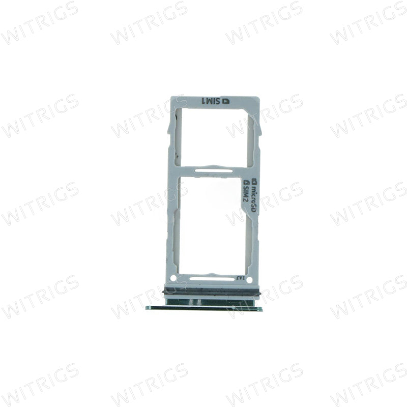 OEM Dual SIM Card Tray for Samsung Galaxy S10/Galaxy S10 Plus Green