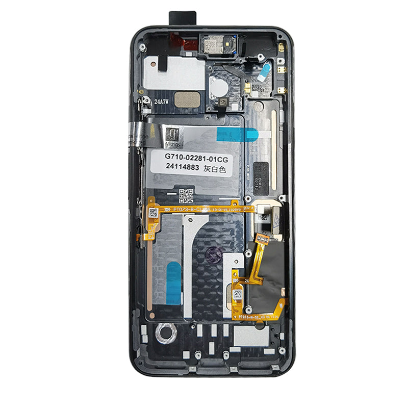 OEM Screen Replacement with Frame for Google Pixel 4 Black