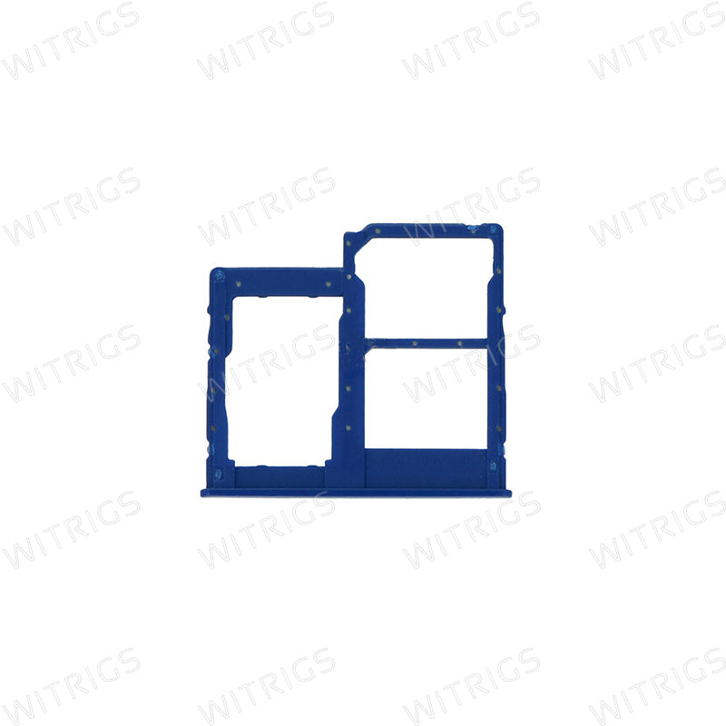 OEM Dual SIM Card Tray for Samsung Galaxy A40 Blue