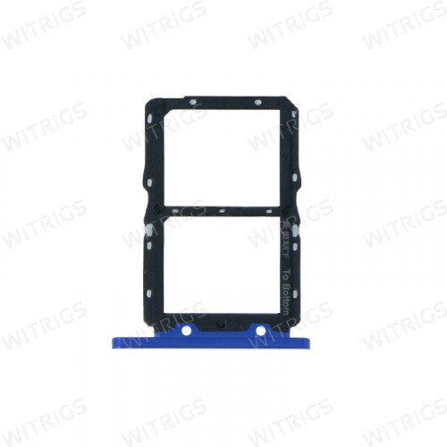 OEM SIM Card Tray for Huawei Honor 20 Blue
