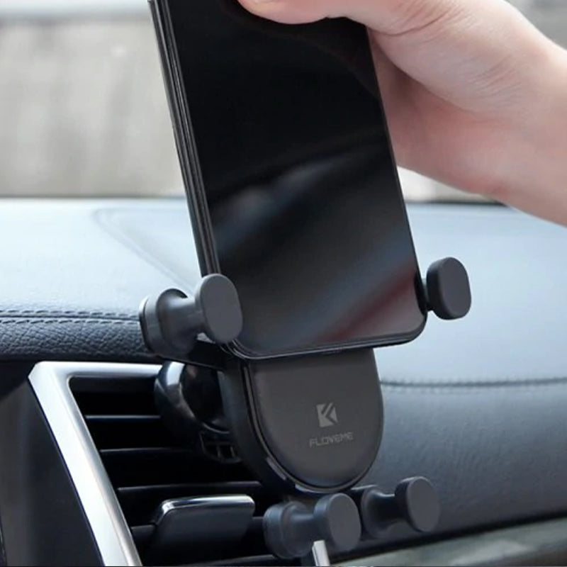 Gravity Automatic Lock Car Phone Bracket Air Vent Phone Holder