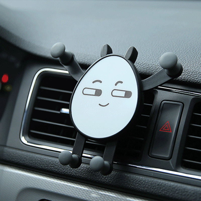 Automatic Lock Car Phone Mount Cartoon Style 1
