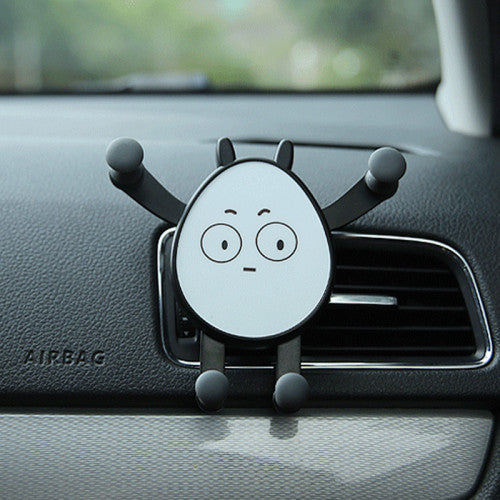 Automatic Lock Car Phone Mount Cartoon Style 2