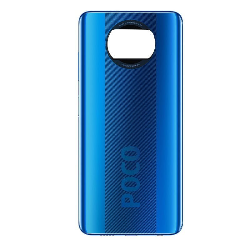 OEM Battery Cover for Xiaomi Poco X3 NFC Blue