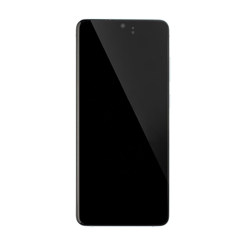 OEM Screen Replacement with Frame for Samsung Galaxy S20 Plus Silver