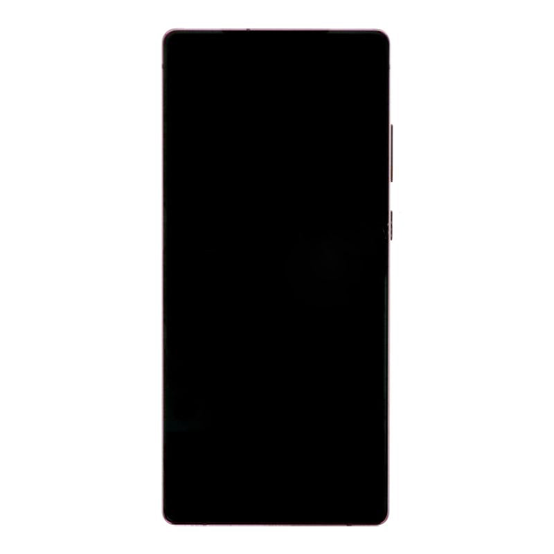 OEM Screen Replacement with Frame for Samsung Galaxy Note 20/Note 20 5G Red