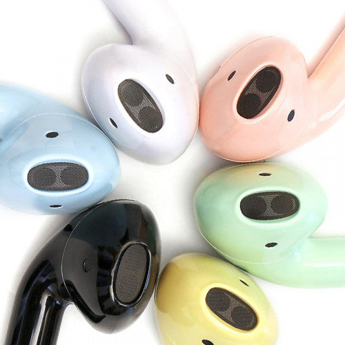 Plus Size Wireless Earphone Style Bluetooth Speaker Black