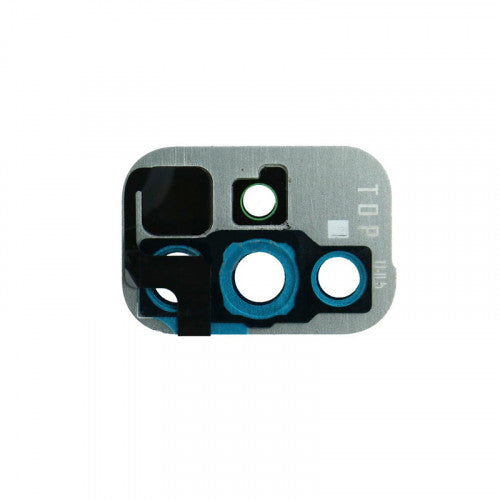 OEM Camera Cover with Glass for Samsung Galaxy A71 Silver