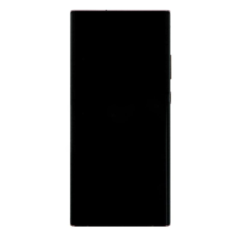 Original Screen Replacement with Frame for Samsung Galaxy Note20 Ultra/Note20 Ultra 5G (Gold)