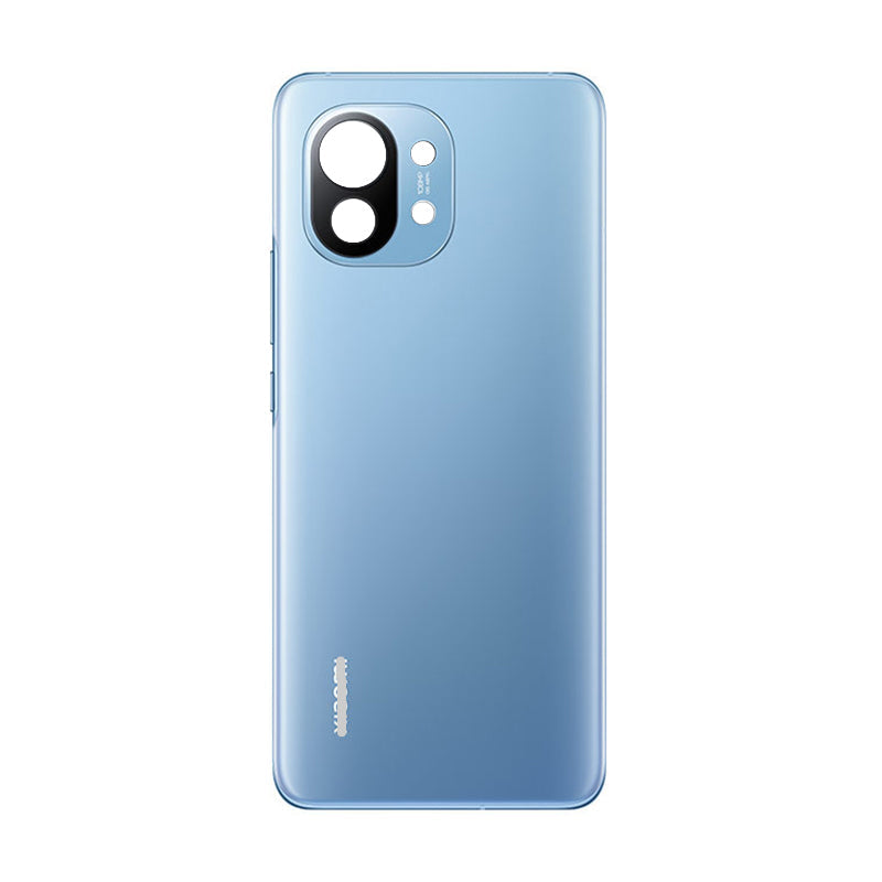 OEM Battery Cover with Camera Glass for Xiaomi Mi 11 Blue