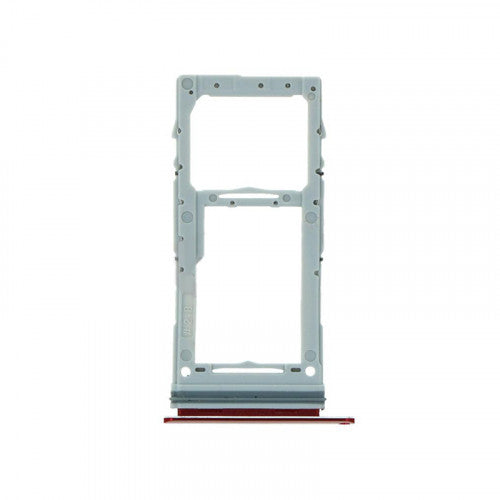 OEM Dual SIM Card Tray for Samsung Galaxy Note 10 Lite Red