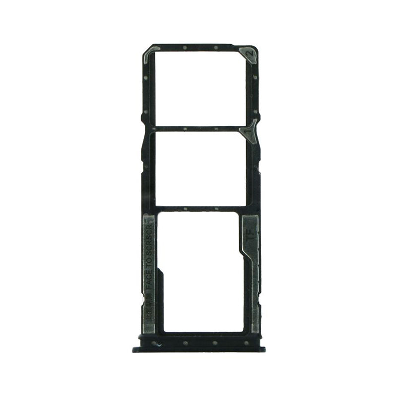 OEM Dual SIM Card Tray for Xiaomi Redmi 9A Black