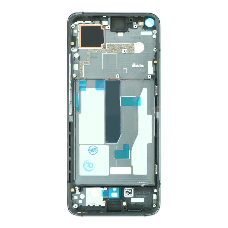 Middle Frame for Xiaomi Mi 10T 5G/Xiaomi Mi 10T Pro Black