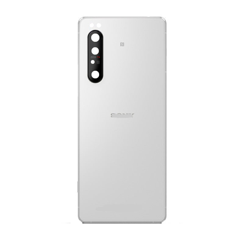 OEM Battery Cover with Camera Cover for Sony Xperia 1 II White