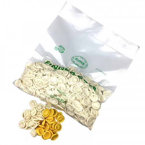 Disposable Anti-static Finger Gloves(White-L)