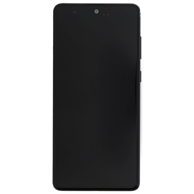 OEM Screen Replacement with Frame for Samsung Galaxy Note 10 Lite Silver