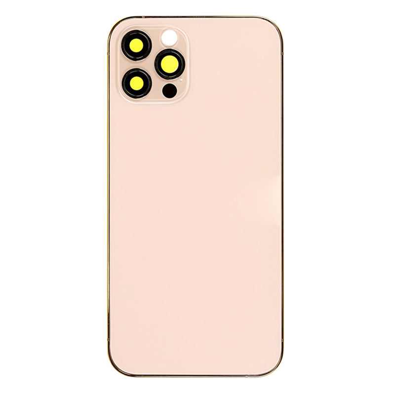 Custom Rear Housing for iPhone 12 Pro Gold