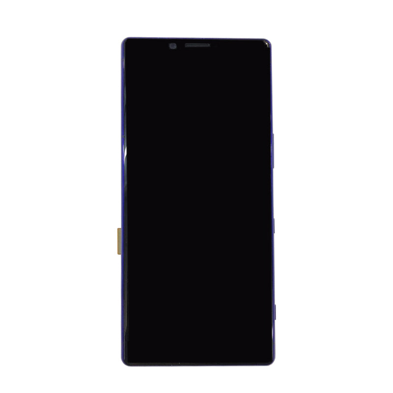 OEM Screen Replacement with Frame for Sony Xperia 1 Purple