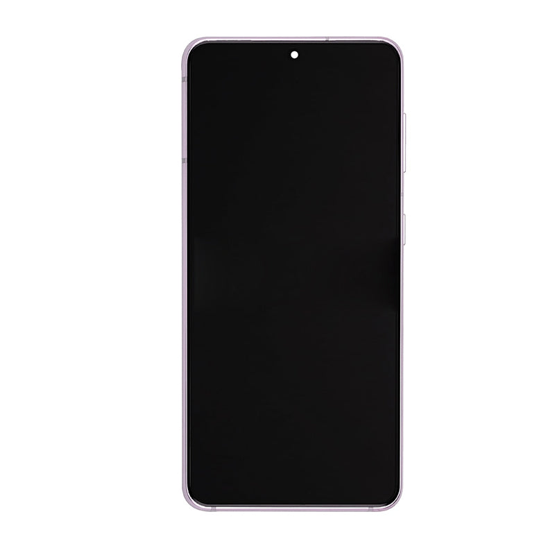 OEM Screen Replacement with Frame for Samsung Galaxy S21 Purple