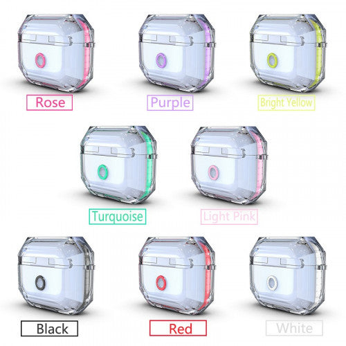 Transparent Case Yellow For AirPods Pro