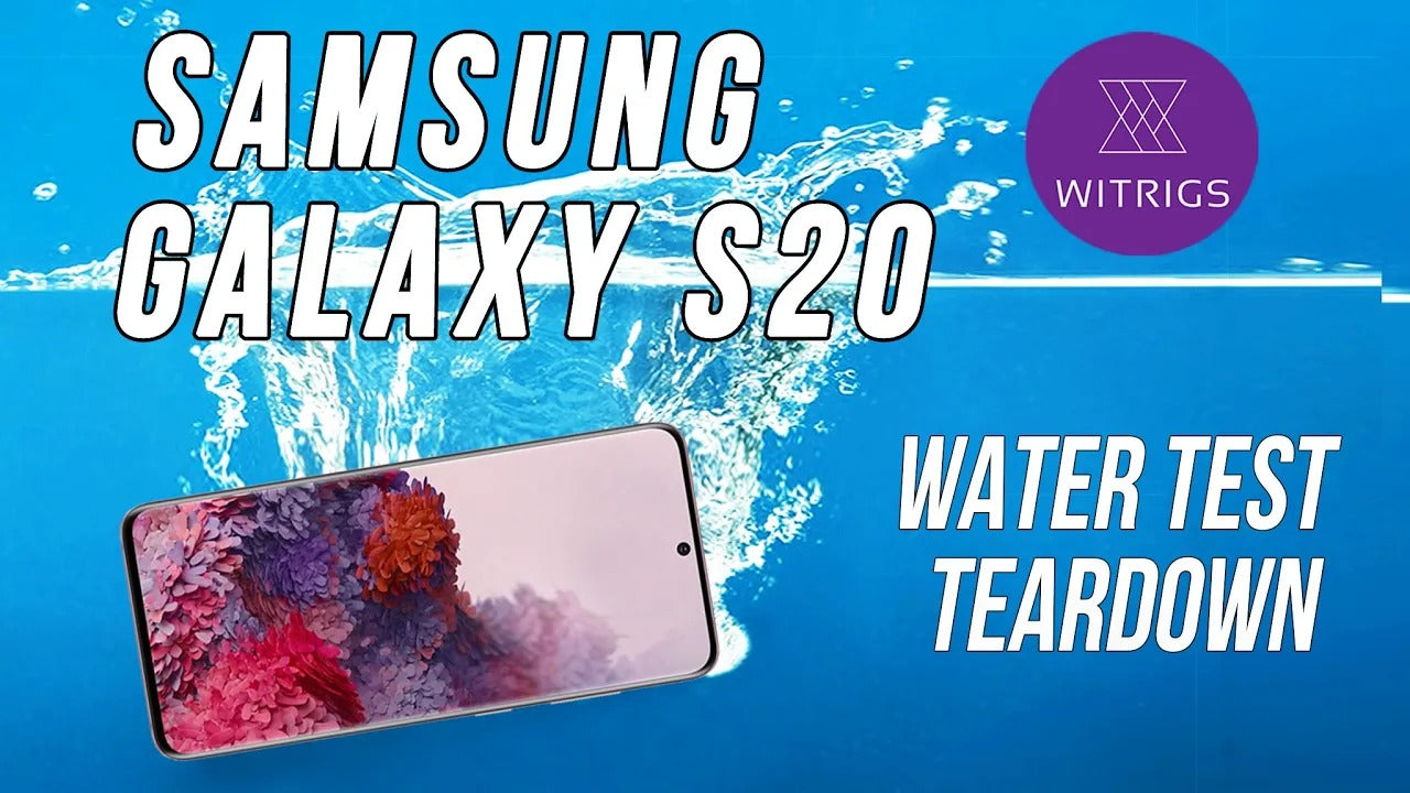 Waterproof Test | Galaxy S20 waterproof rating?