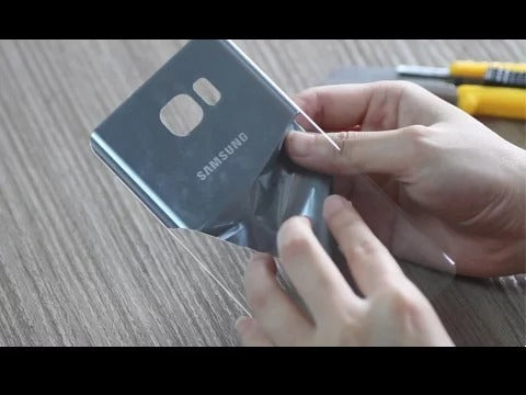 Can DIY Custom Clear Back Cover for Galaxy Note 5!