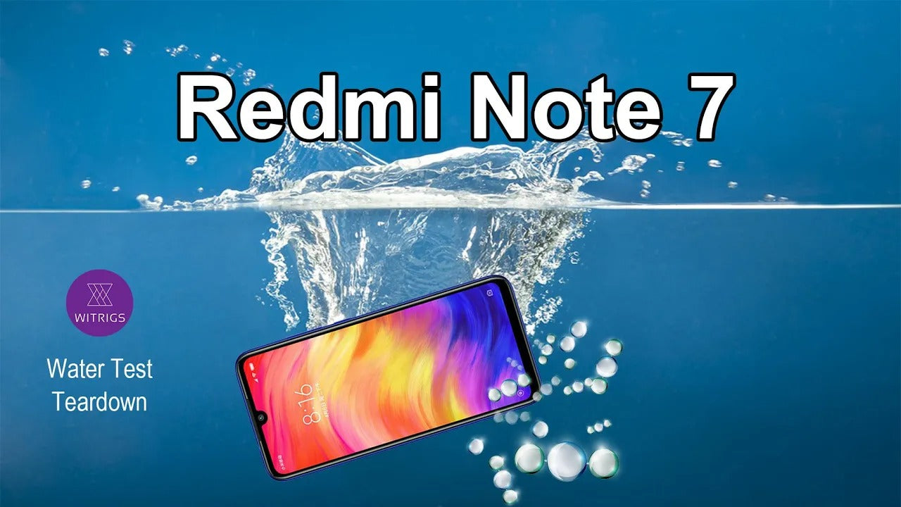 For Xiaomi Redmi Note 7 Waterproof Test