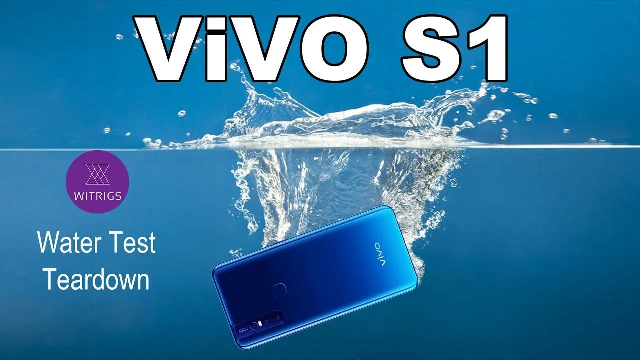 vivo S1 Waterproof Test