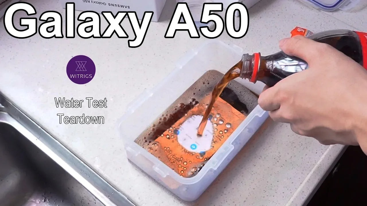 Samsung Galaxy A50 Waterproof Test