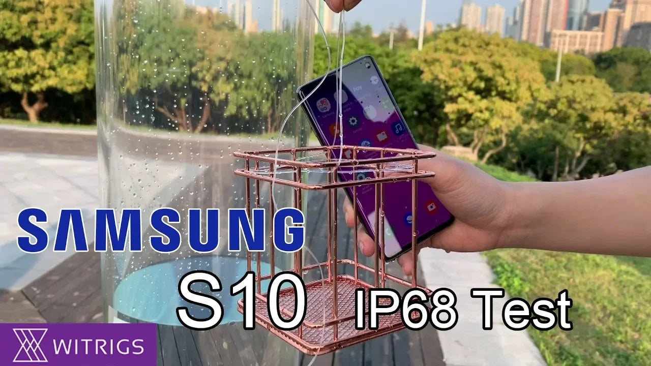 Samsung Galaxy S10 Waterproof Test