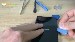 How to Open Sony Xperia Z1 Back Cover and Replace it