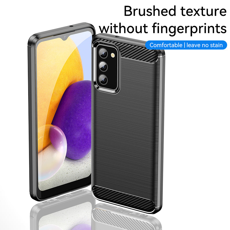 Brushed Silicone Phone Case For Samsung Galaxy A03S (US)