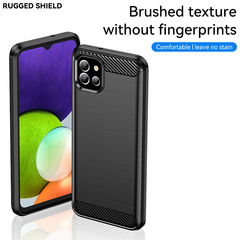 Brushed Silicone Phone Case For Samsung Galaxy M04