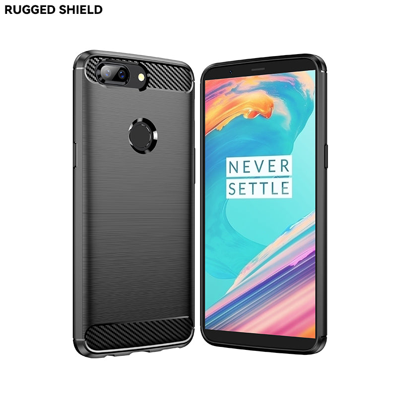 Brushed Silicone Phone Case For OnePlus 5T