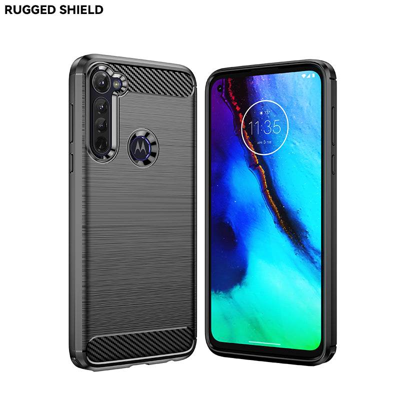Brushed Silicone Phone Case For Motorola Moto G Stylus