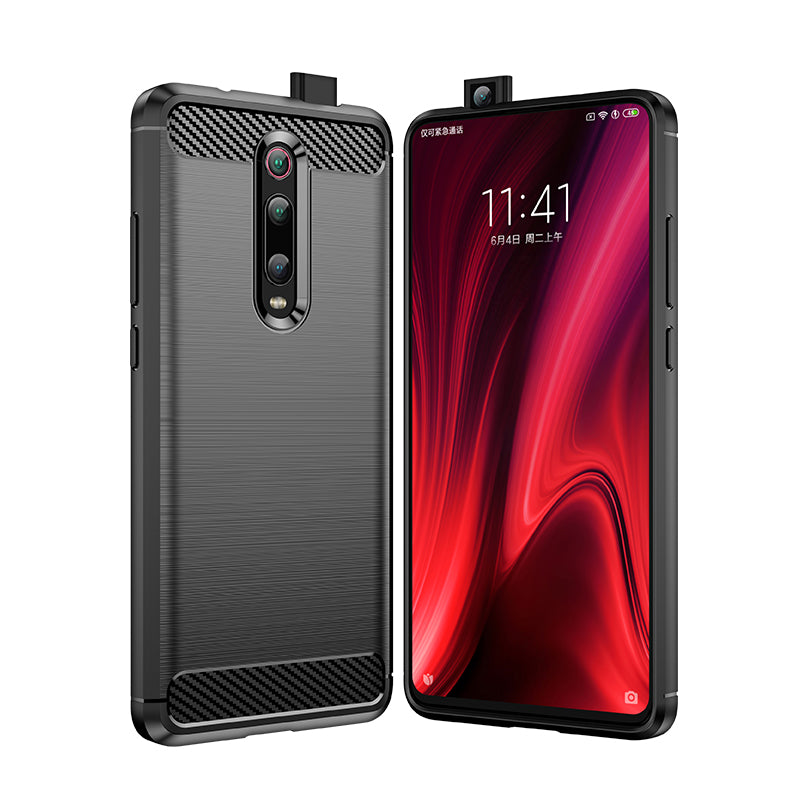 Brushed Silicone Phone Case For Xiaomi Mi 9T Pro