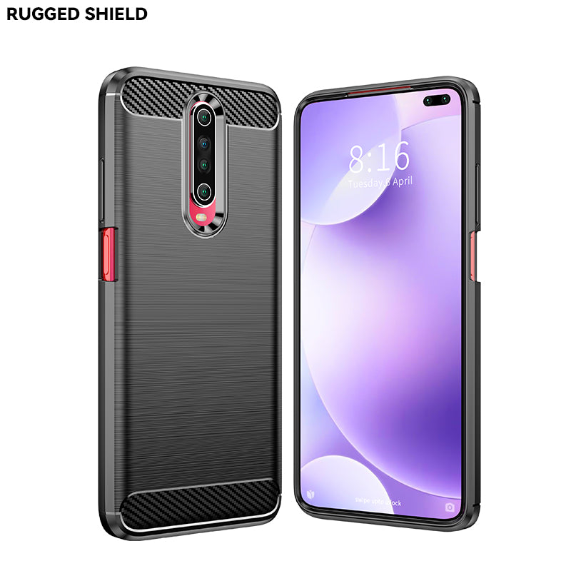 Brushed Silicone Phone Case For Redmi K30