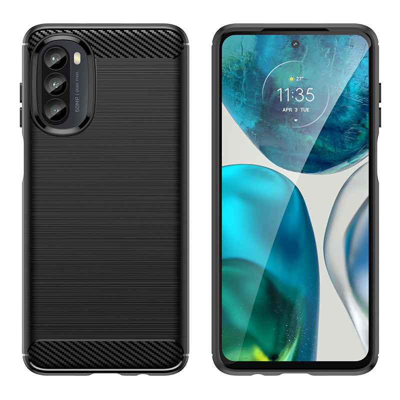 Brushed Silicone Phone Case For Motorola Moto G82