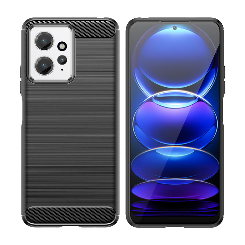 Brushed Silicone Phone Case For Redmi Note 12 4G