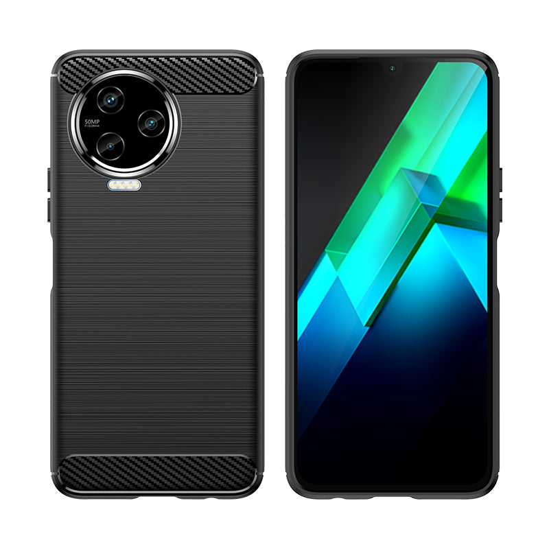 Brushed Silicone Phone Case For Infinix Note 12 Pro