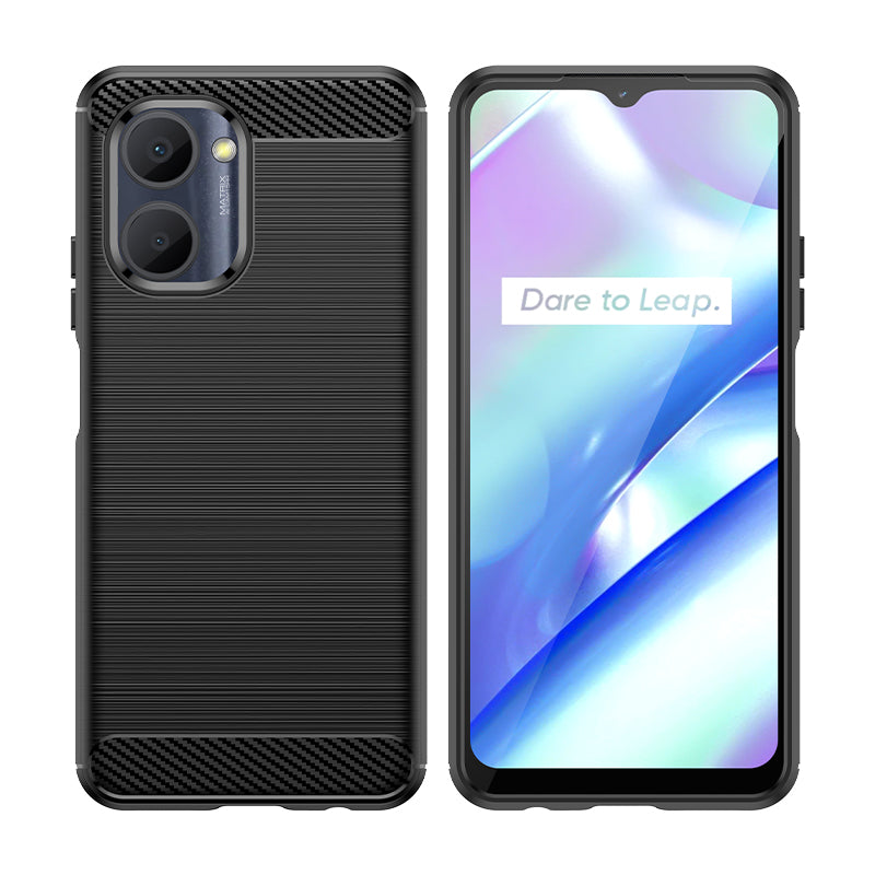 Brushed Silicone Phone Case For Realme C30S