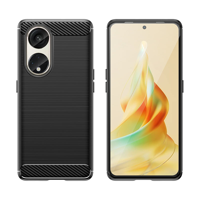 Brushed Silicone Phone Case For OPPO Reno8 T 5G