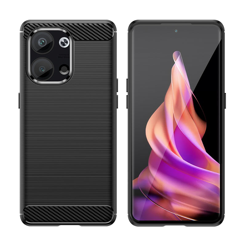 Brushed Silicone Phone Case For OPPO Reno9 Pro 5G
