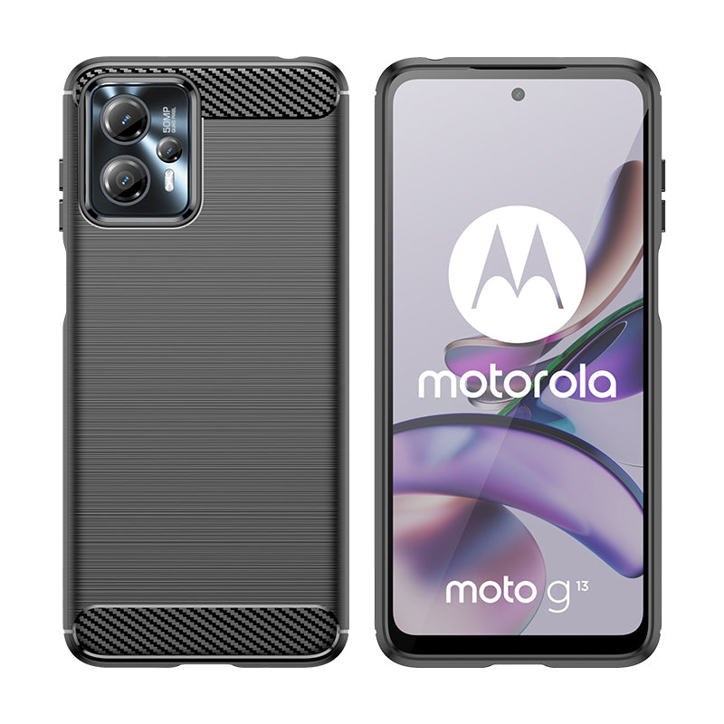 Brushed Silicone Phone Case For Motorola Moto G23