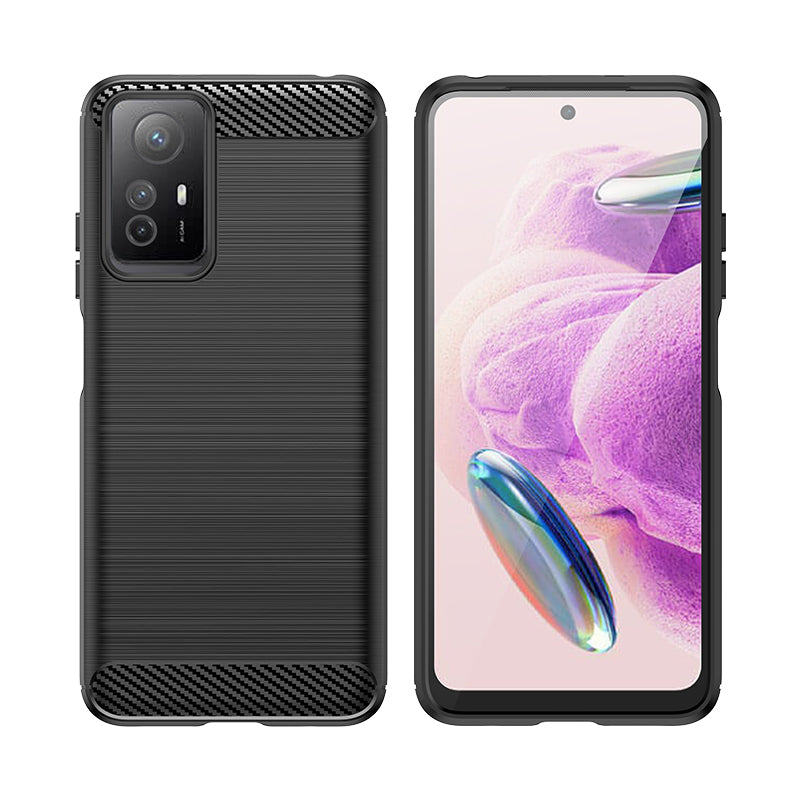 Brushed Silicone Phone Case For Redmi Note 12S