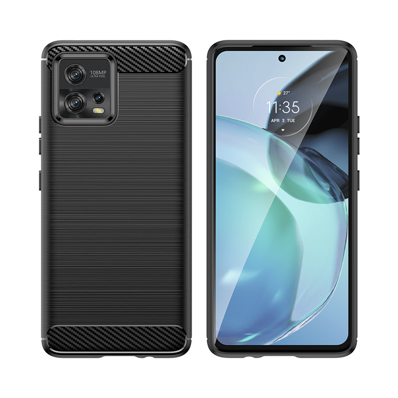 Brushed Silicone Phone Case For Motorola Moto G72