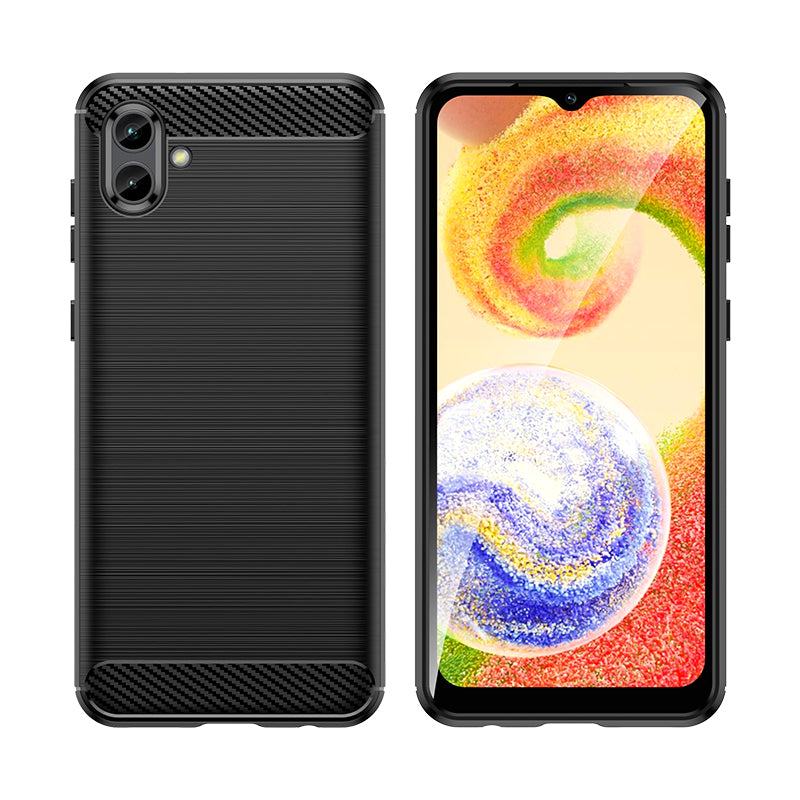 Brushed Silicone Phone Case For Samsung Galaxy A04